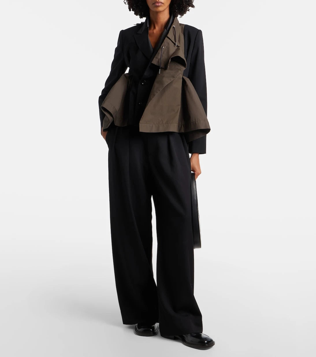 Sacai - جاكيت بلوزون متعدد الألواح