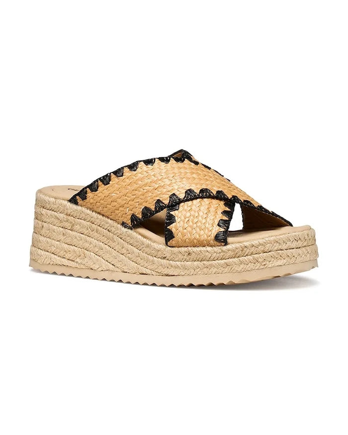 Geox Kadın D ALEMERIA Eğik Platform Espadril