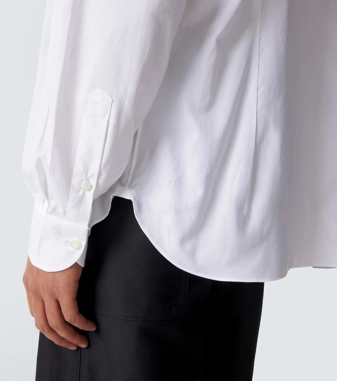 Junya Watanabe - x Luigi Borrelli printed cotton shirt