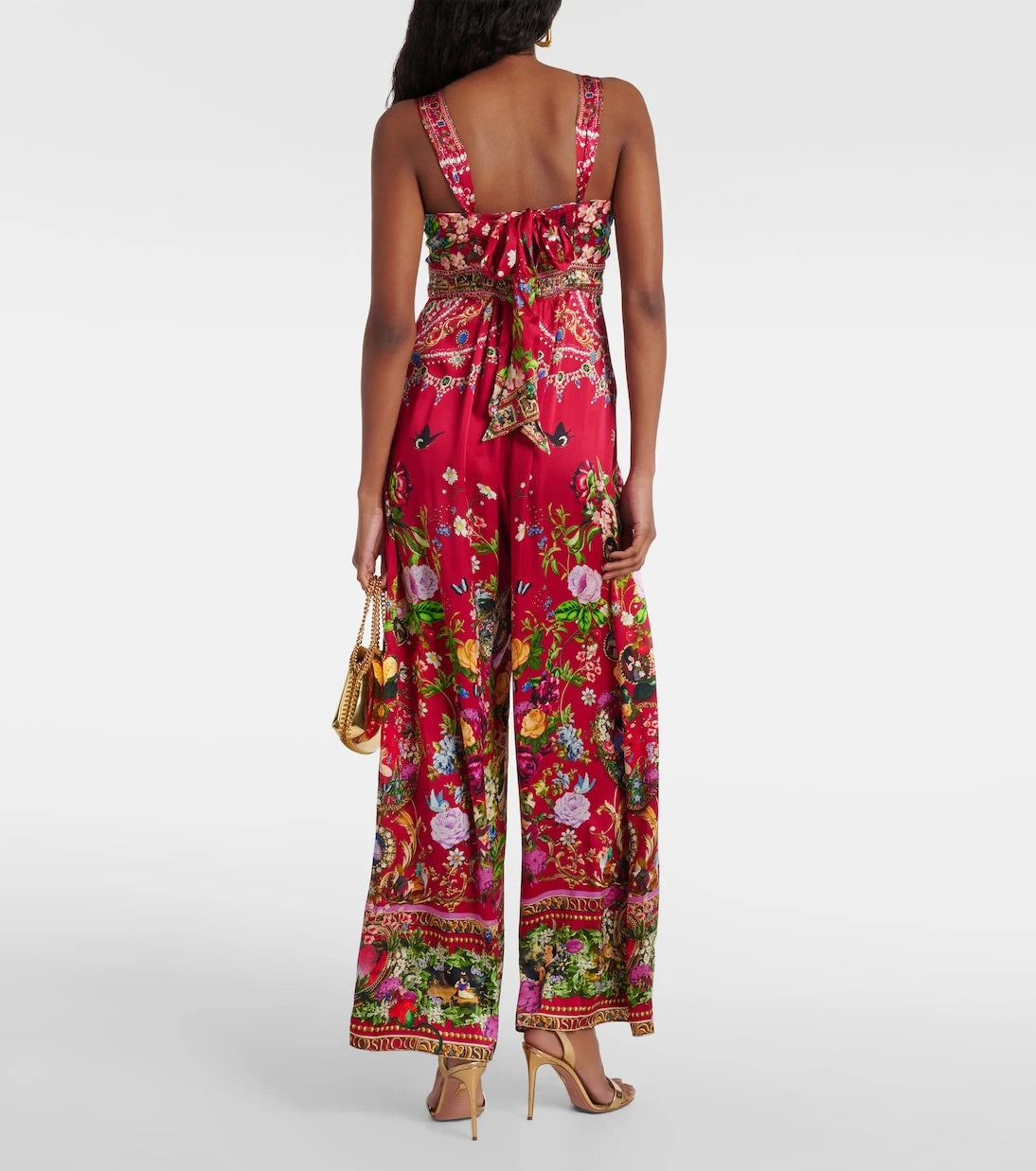 Camilla - Printed silk jumpsuit