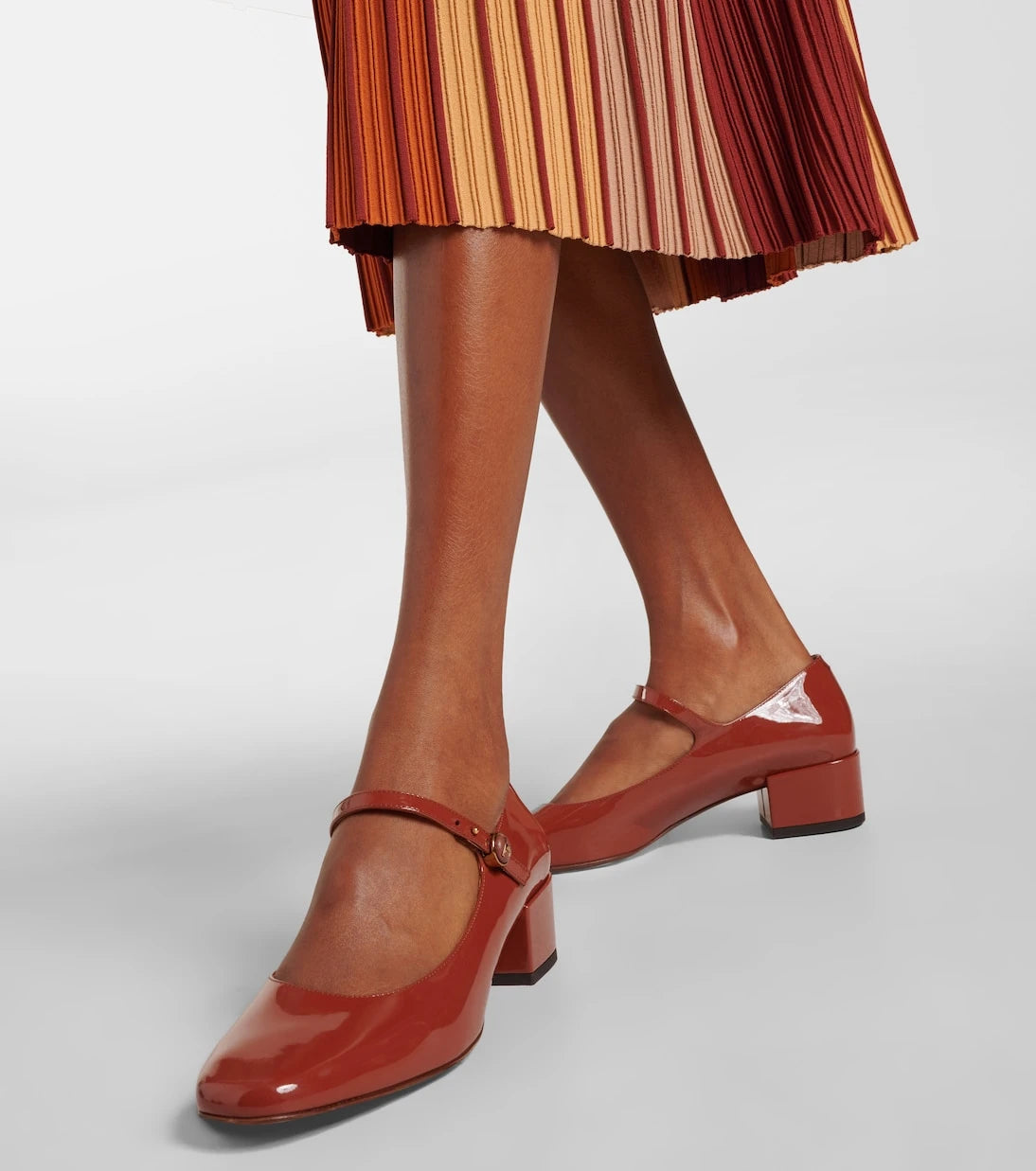 Tod's - Patent leather Mary Jane pumps