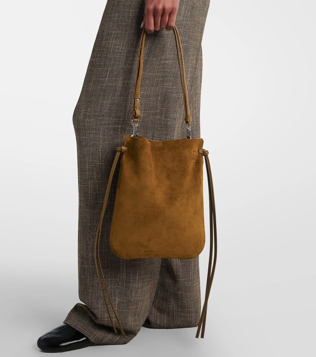 Phoebe Philo - Gig Pouch suede shoulder bag