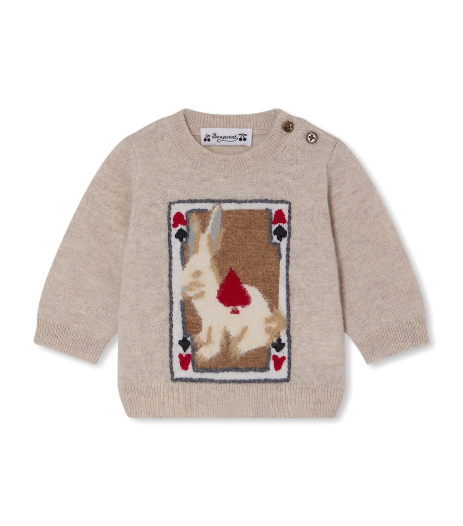 Jacquard Almire Rabbit Sweater (6-18 Months)