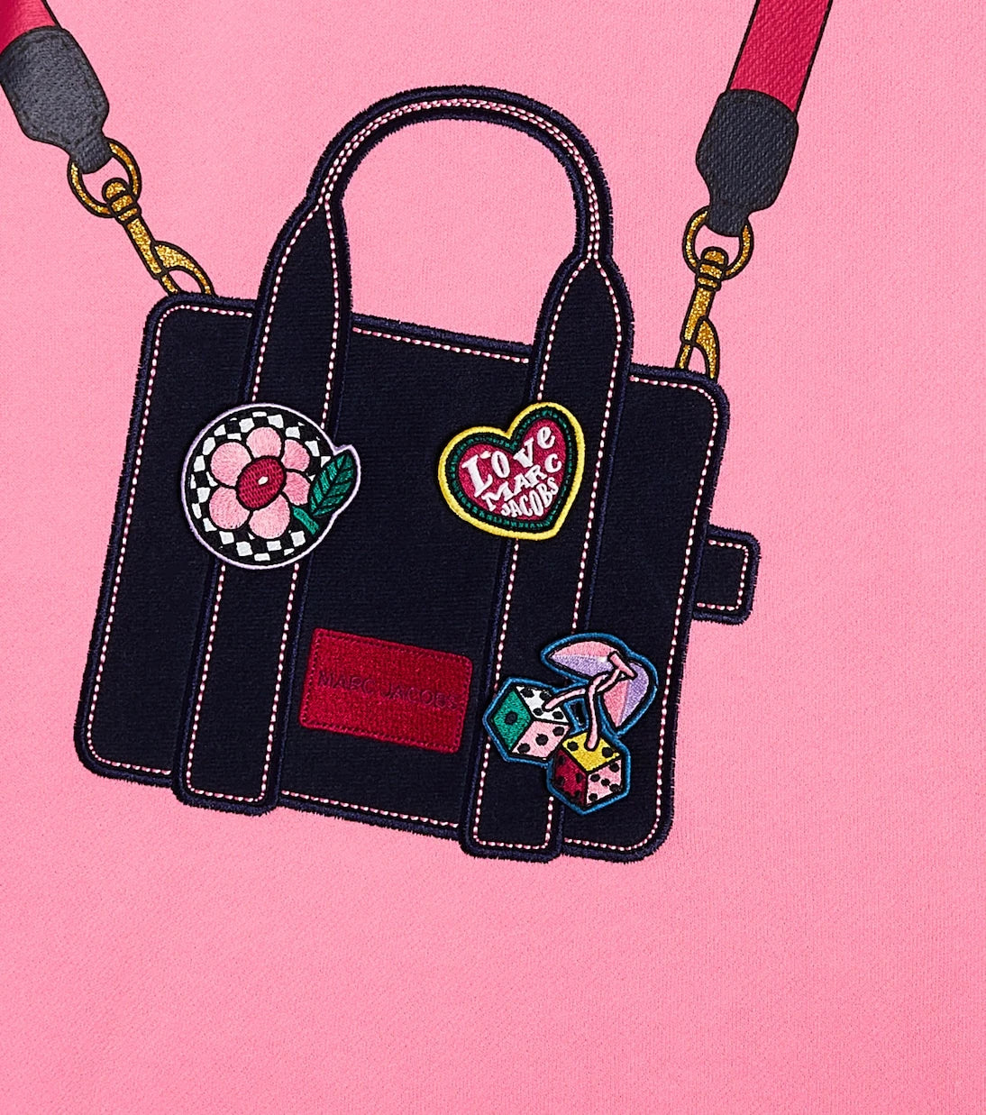 Marc Jacobs Kids - فستان قطني مطرز