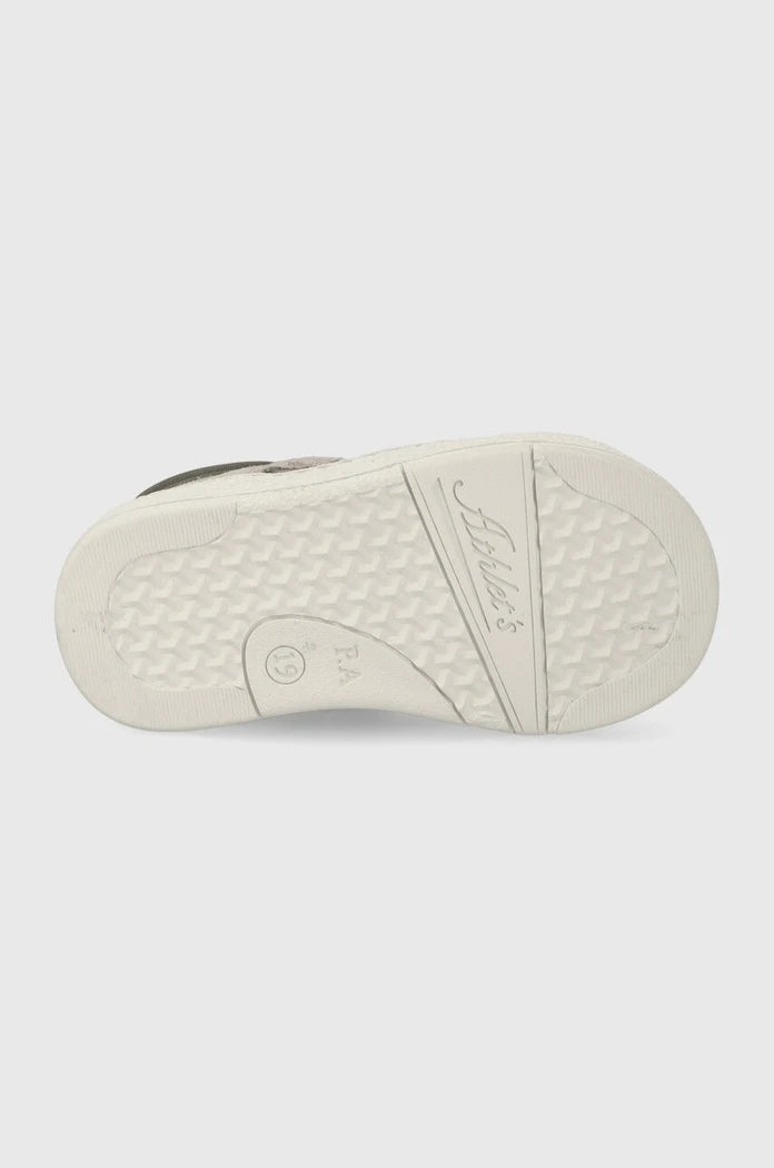 Детски половинки обувки от кожа Pom D'api MOUSSE ZIP TREK
