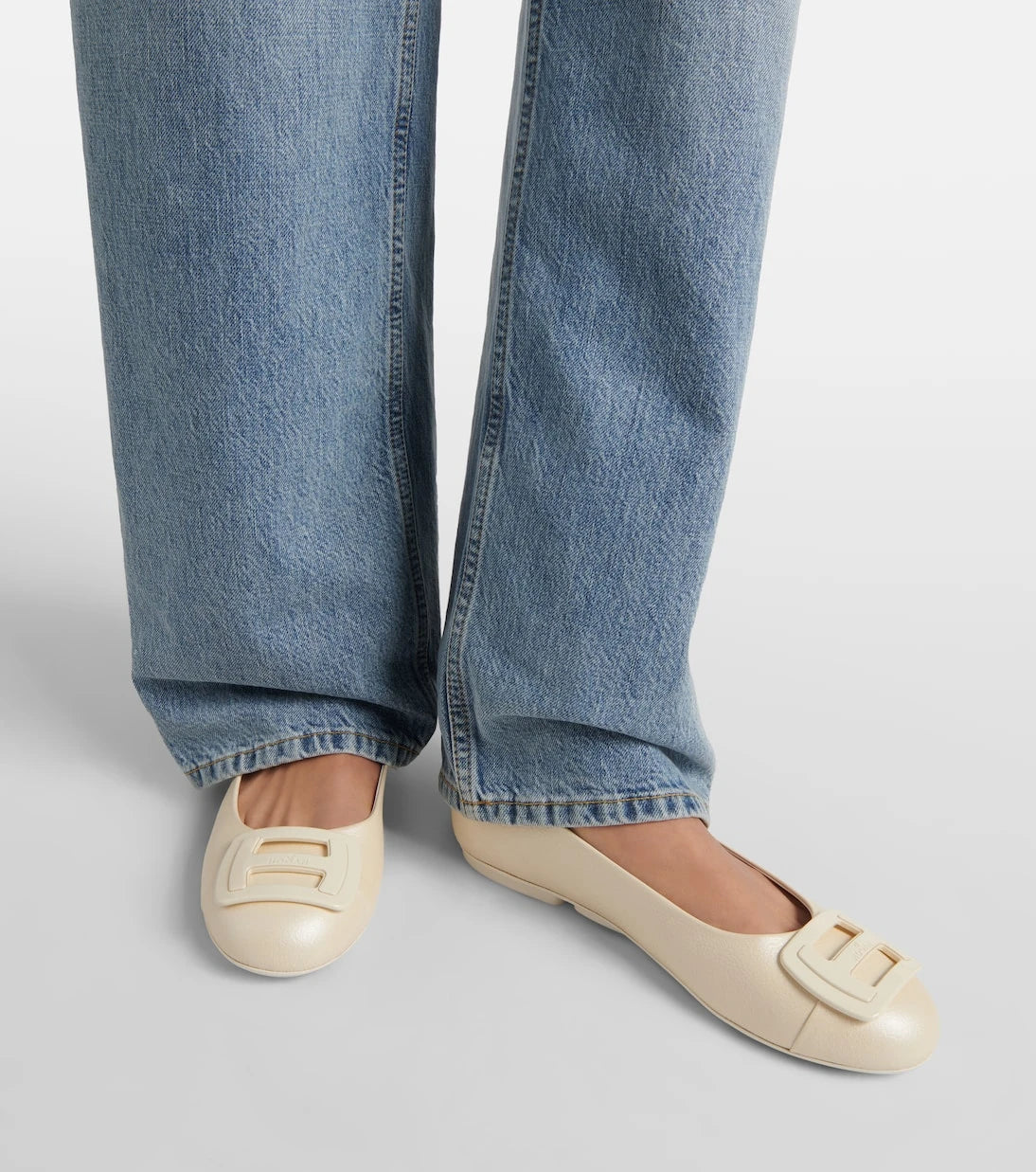 Hogan - H661 leather ballet flats