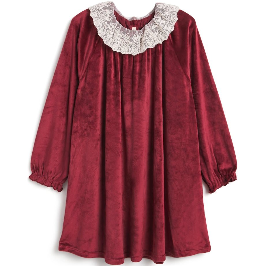 Velour Venola Dress (5-10 Years)