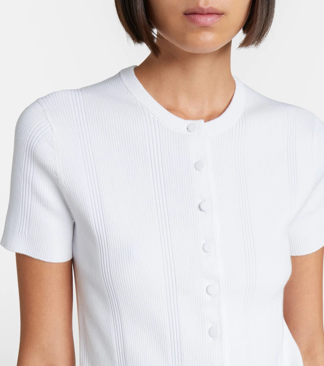 Vince - Ribbed-knit cotton-blend cardigan