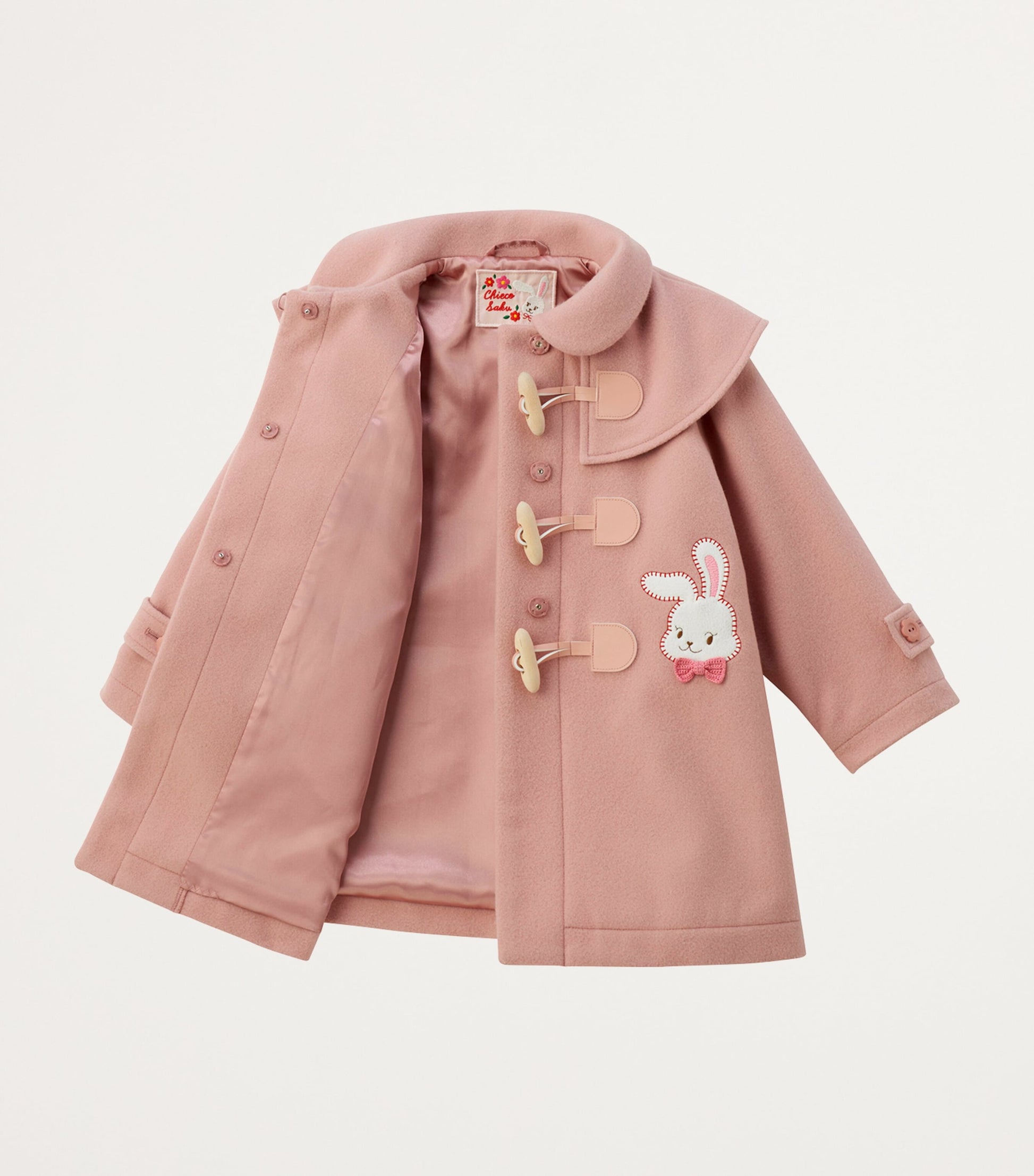 Wool Chieco Saku Coat (3-7 Years)