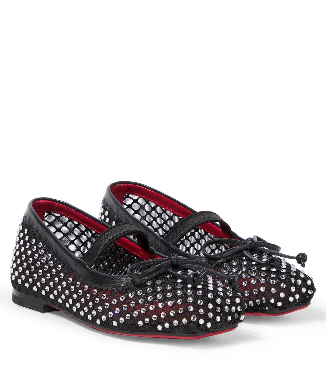 Christian Louboutin Kids - Baballet embellished ballet flats