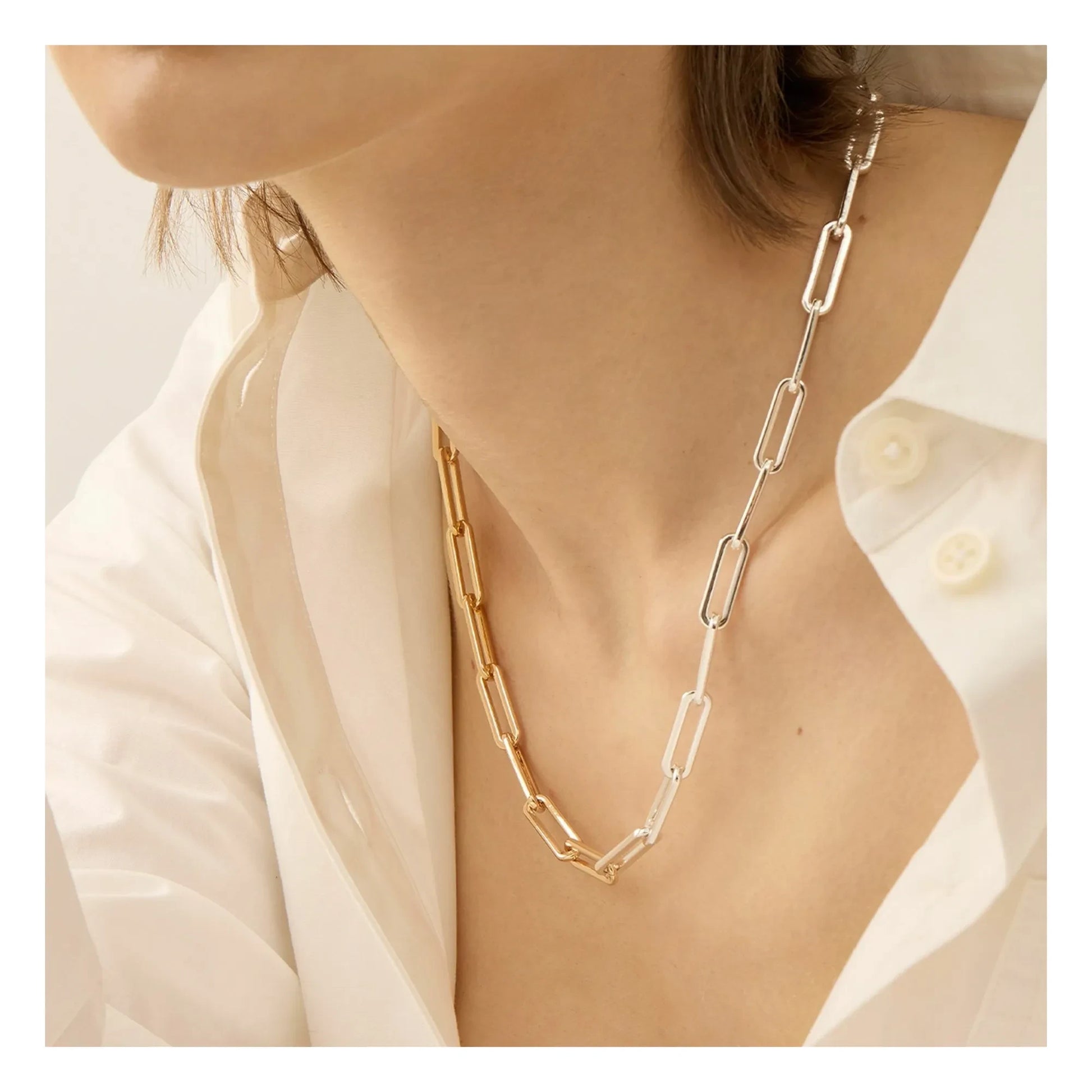 Jenny Bird - Andi Slim necklace | Gold/Silver
