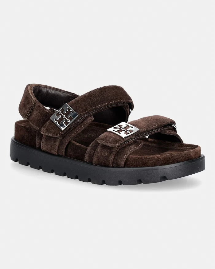 Tory Burch Kadın Süet Sandalet Mellow Sport Sandal