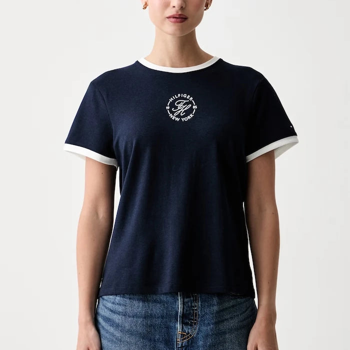 Tommy Hilfiger kadın lyocell tişört