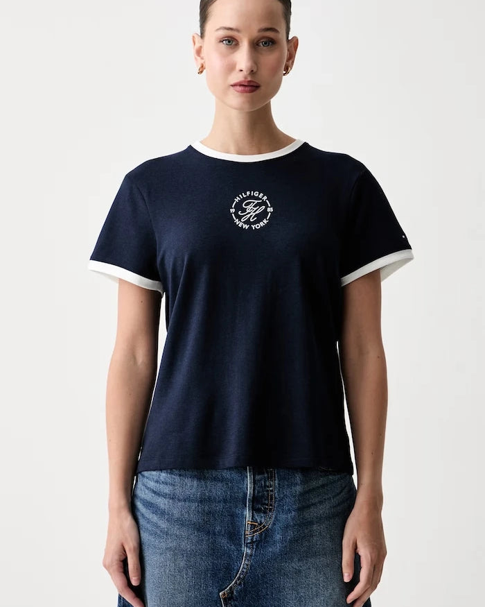 Tommy Hilfiger kadın lyocell tişört