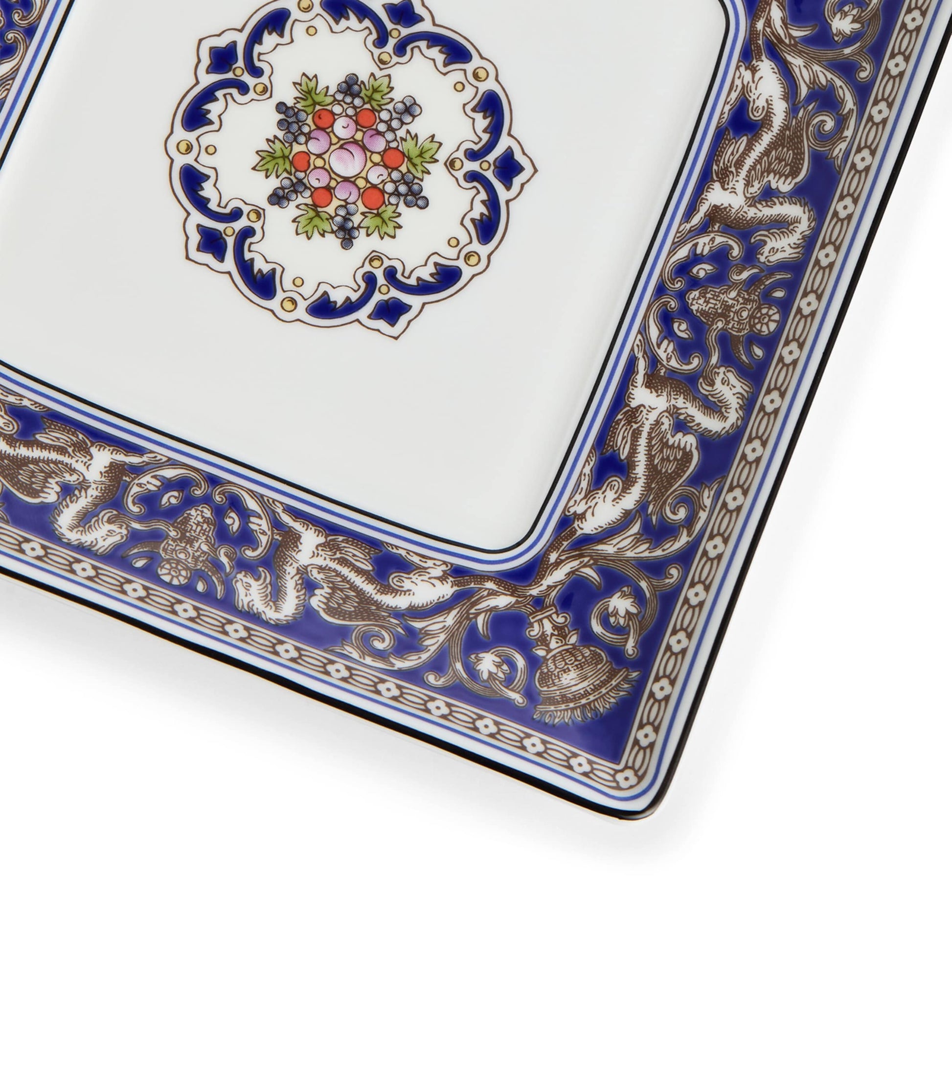Florentine Marine Square Tray (14cm)