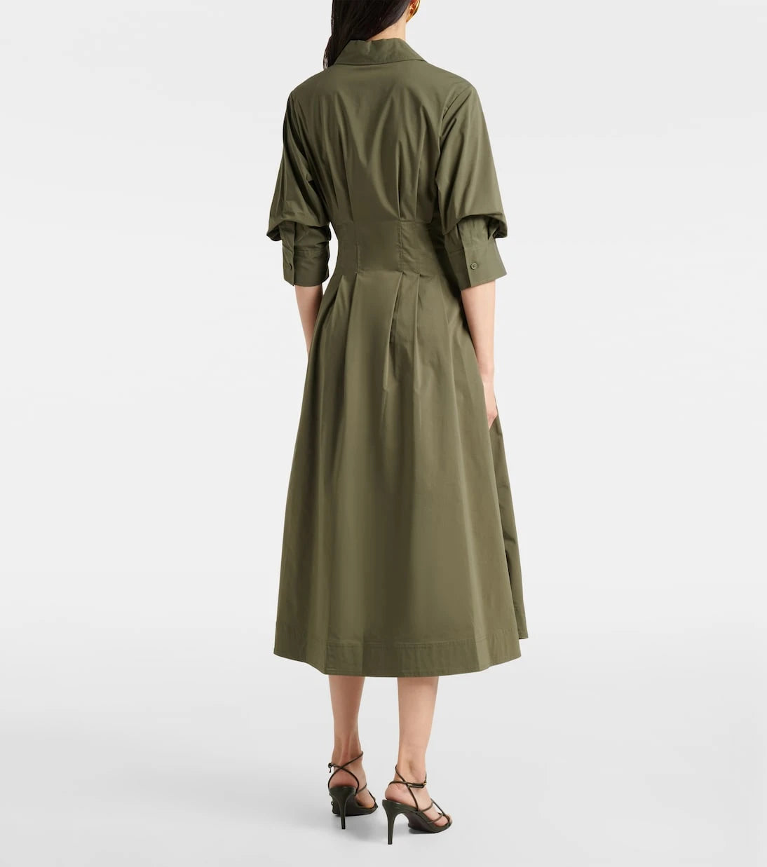 Simkhai - Jazz cotton-blend poplin shirt dress