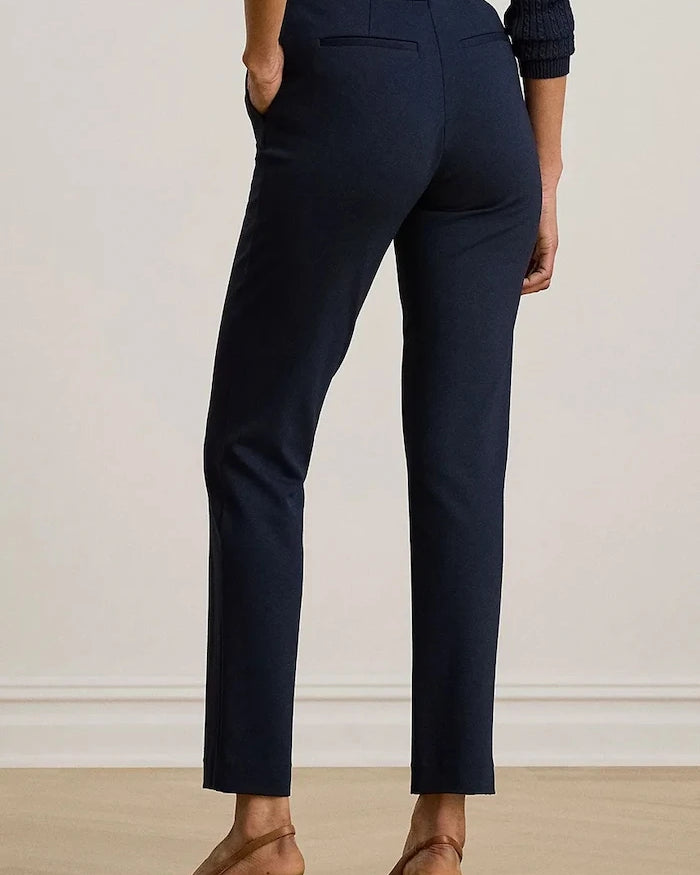 Lauren Ralph Lauren kadın slim fit viskon pantolon