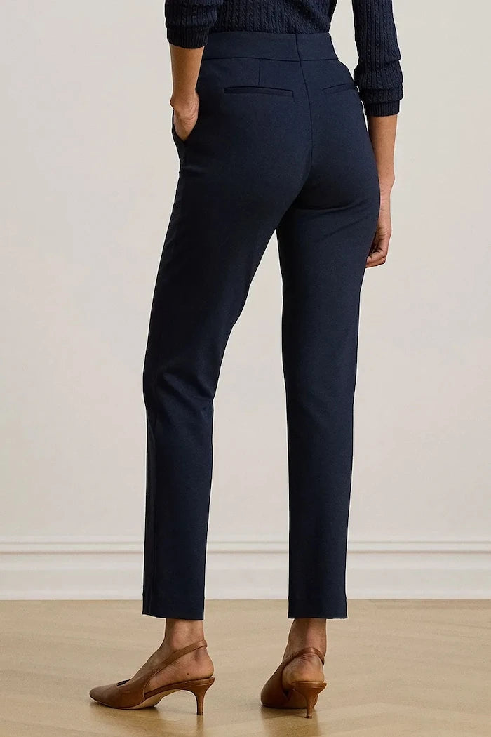 Lauren Ralph Lauren kadın slim fit viskon pantolon