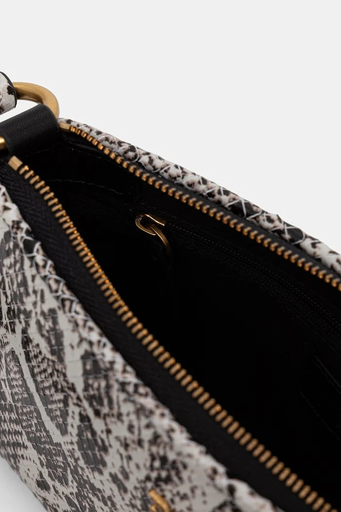 Pinko kadın deri crossbody çanta