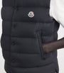 Moncler Black Down Tibb Padded Gilet