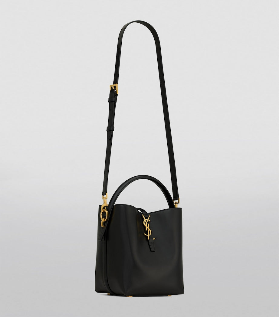 Saint Laurent Black Small Le 37 Bucket Bag