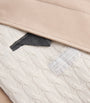 Eleventy Beige Nubuck Leather Shearling-Collar Parka
