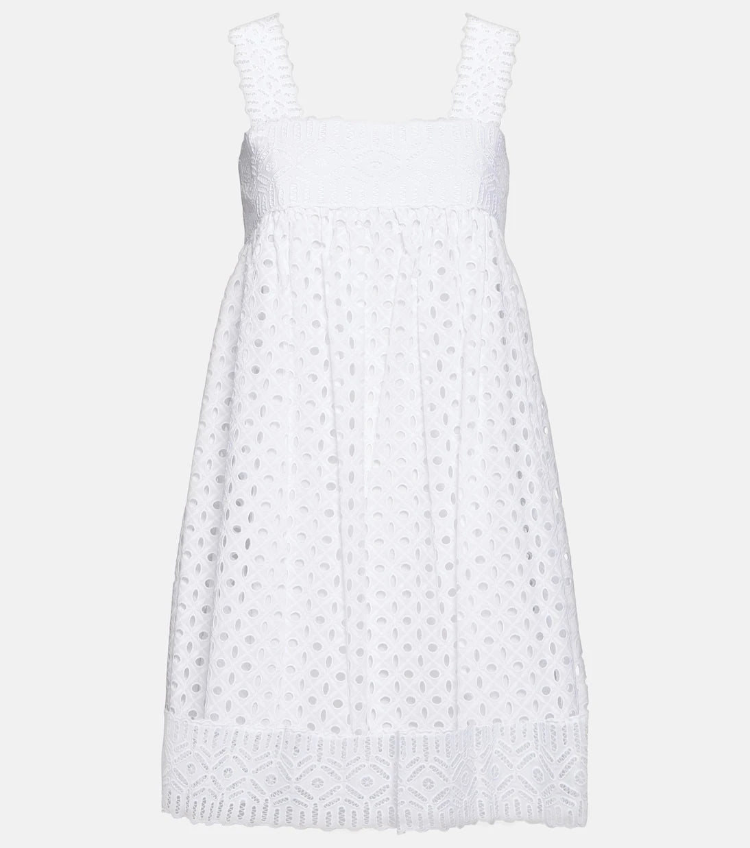 Tory Burch - Cotton broderie anglaise minidress
