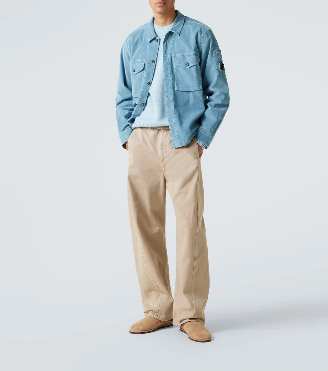 C.P. Company - Cotton-blend corduroy overshirt