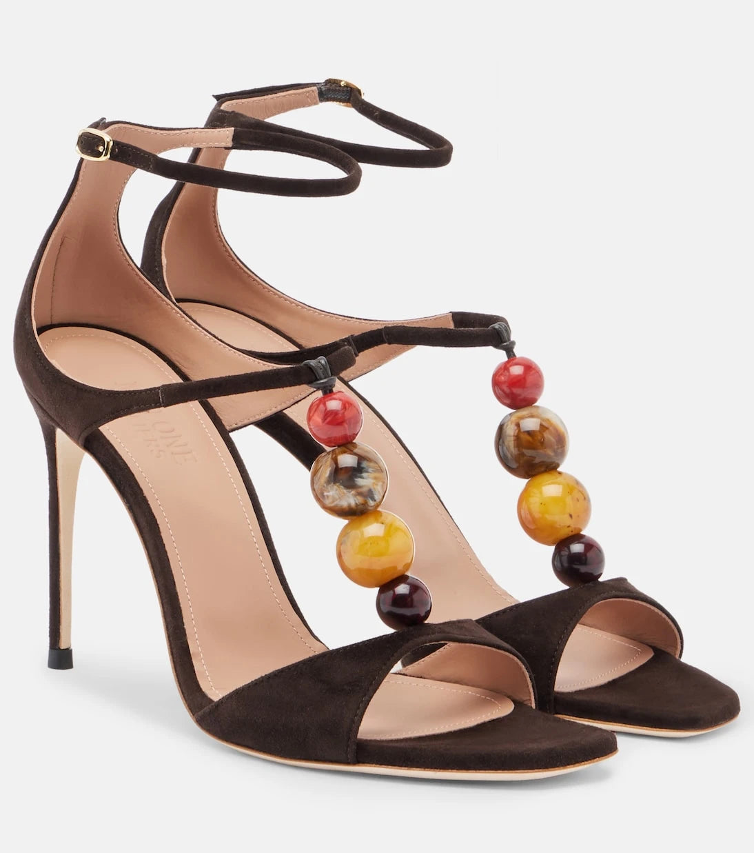 Malone Souliers - Lena beaded suede sandals