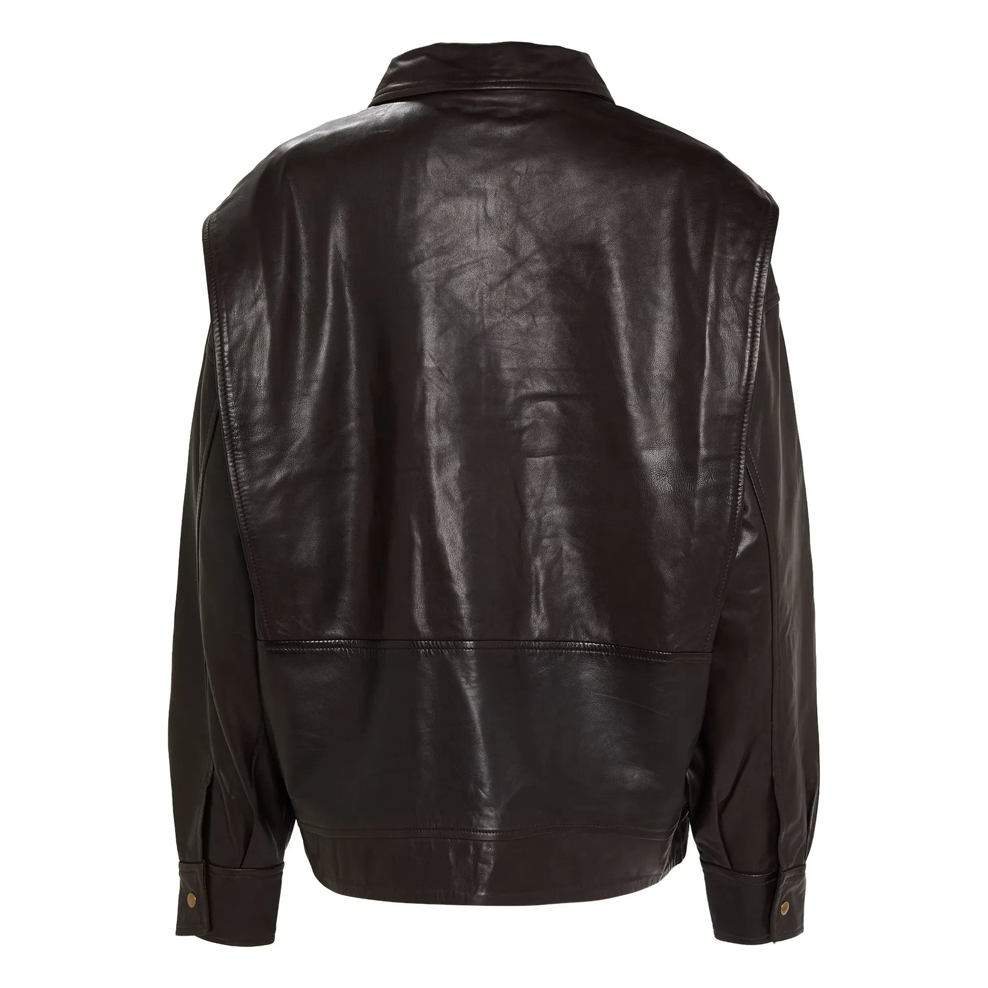 BELLEPIECE - Edgar Leather Jacket | Brown
