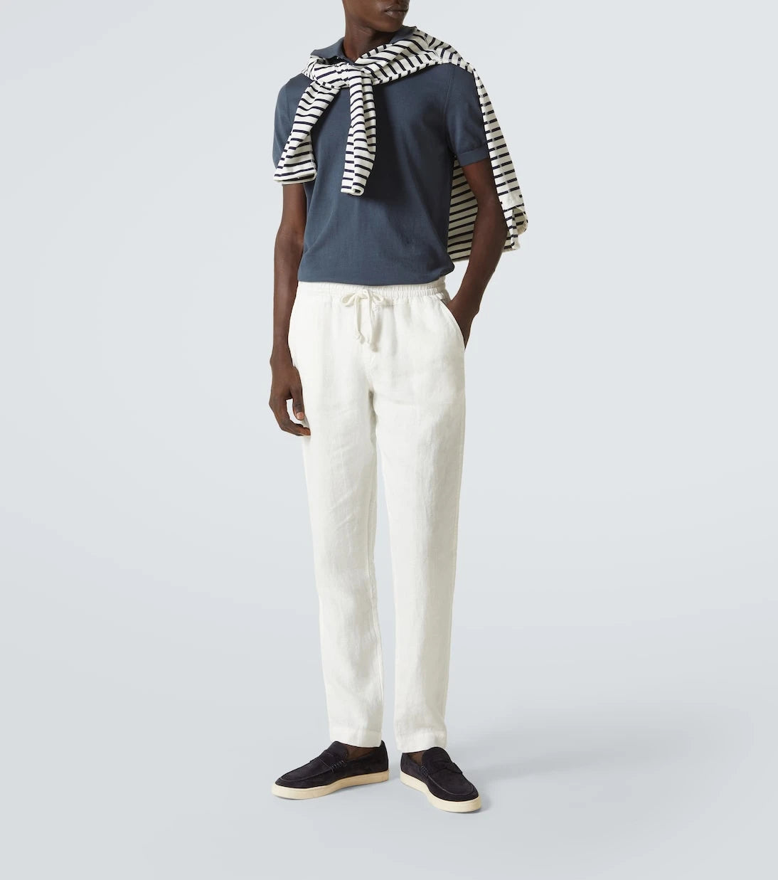 Fedeli - Cotton polo shirt