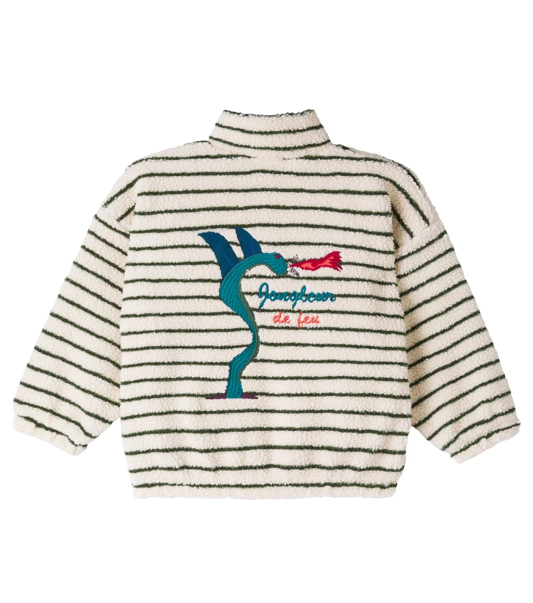 Konges Sløjd - x RHW striped fleece jacket