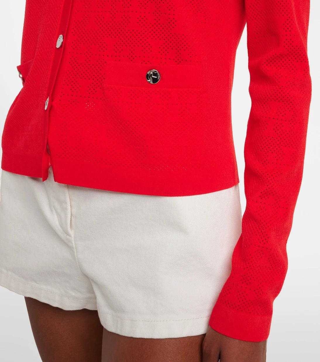 Tory Burch - T Monogram jacquard cardigan