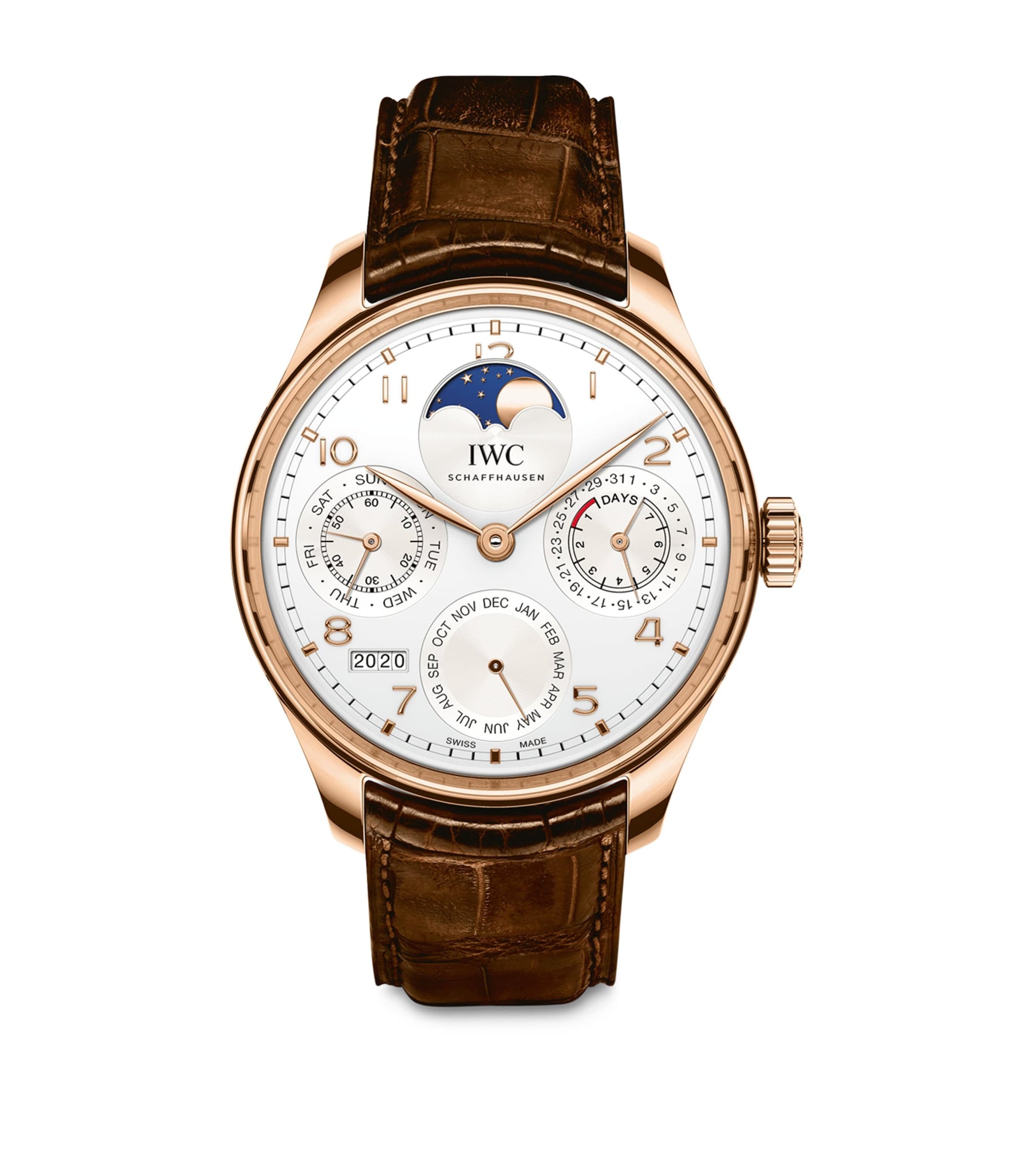 Yellow Gold Portugieser Perpetual Calendar Watch 44mm