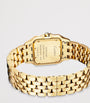 Medium Yellow Gold and Diamond Panthère de Cartier Watch 27mm