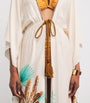 PatBO Beige Bananeira Tropical Cover-Up