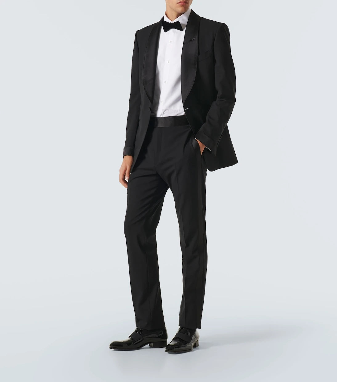 Zegna - قميص توكسيدو قطن