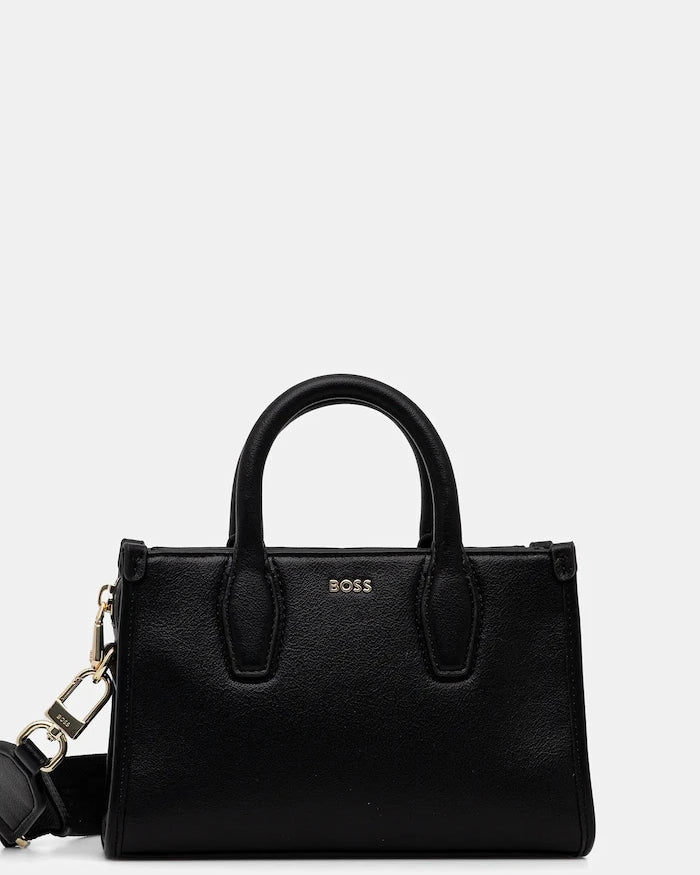BOSS чанта дамска от имитация на кожа Sandy SM Tote