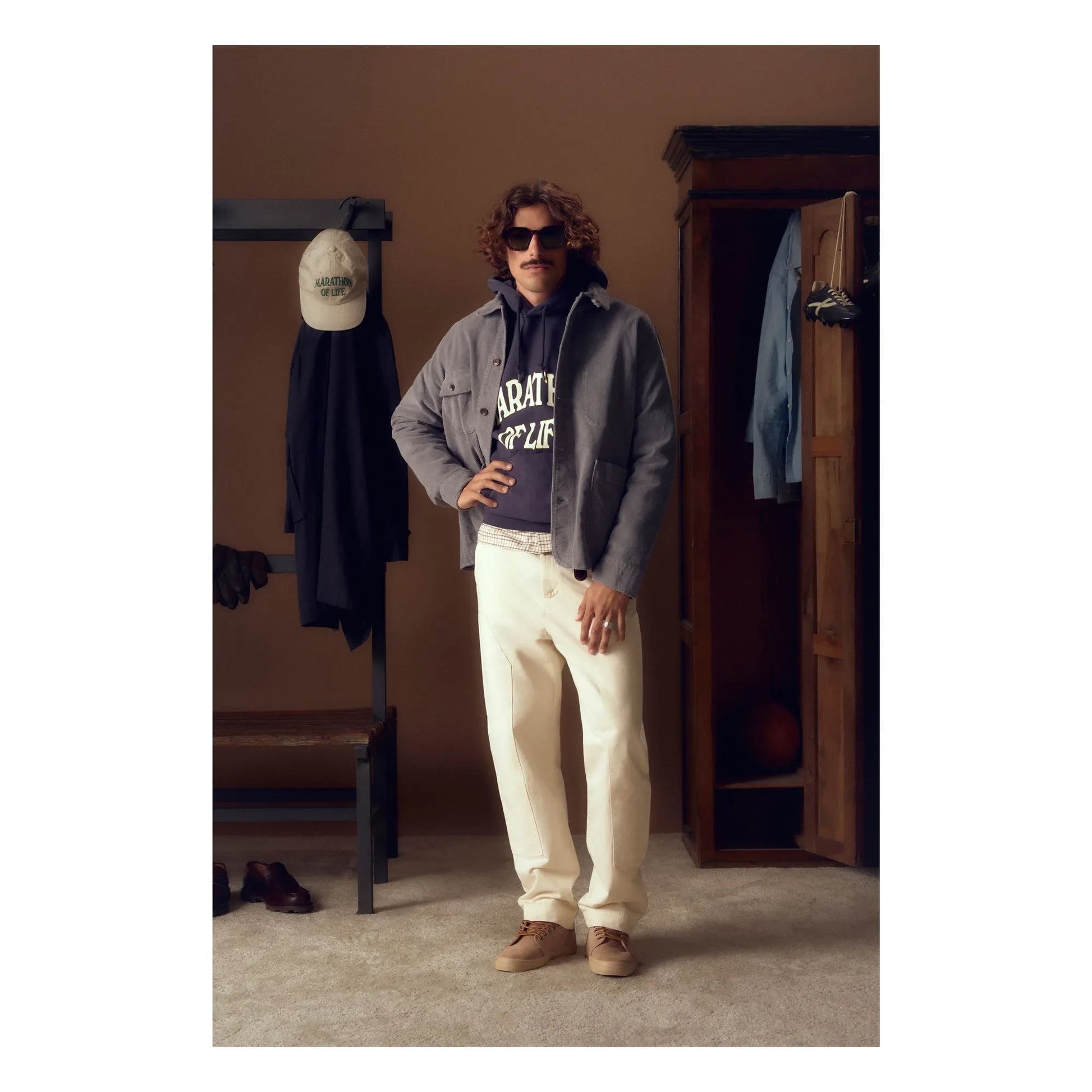 Pompeii - Chore Velvet Jacket | Blue