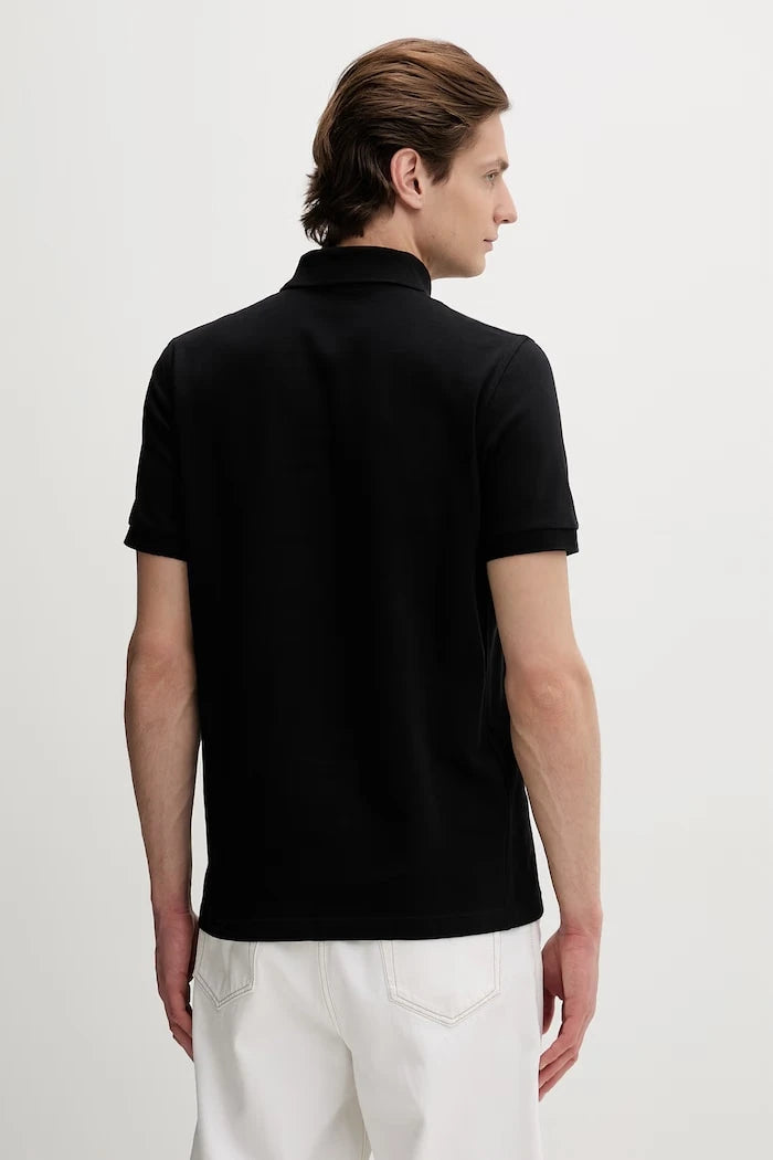 Памучна тениска с яка Fred Perry