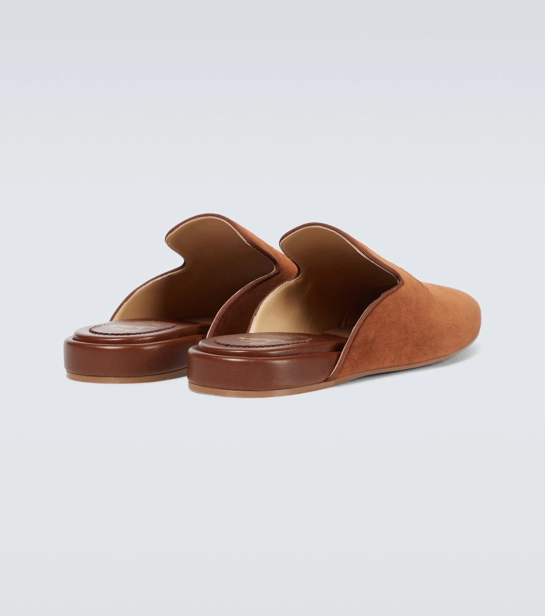 Christian Louboutin - Navy Coolito Flat mules