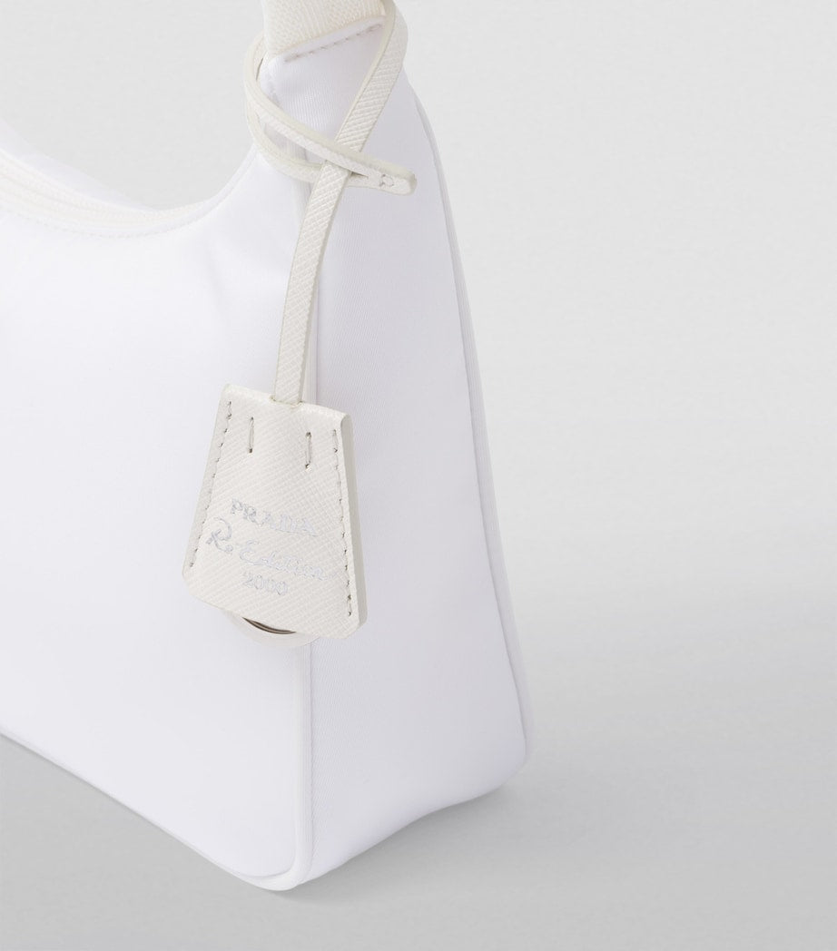 Prada White Re-Nylon Re-Edition 2000 Shoulder Bag