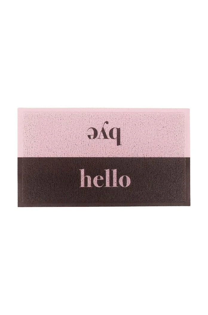Изтривалка Artsy Doormats Hello Bye