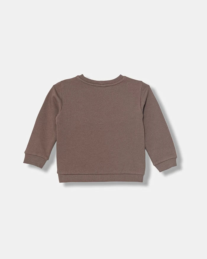 United Colors of Benetton çocuk pamuklu sweatshirt
