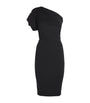 Rick Owens Twisted One-Shoulder Mini Dress