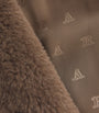 Max Mara Brown Alpaca-Wool-Silk Sleeveless Coat