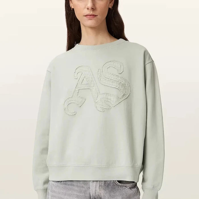 AllSaints суичър дамски от памук INSIGNIA