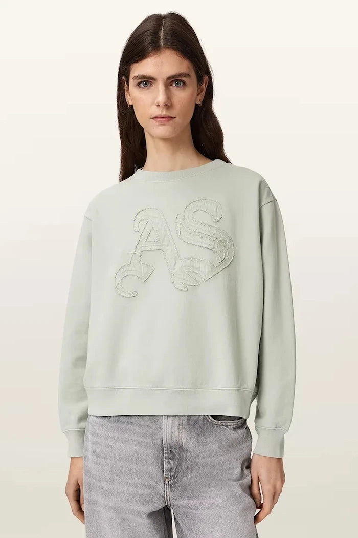 AllSaints суичър дамски от памук INSIGNIA