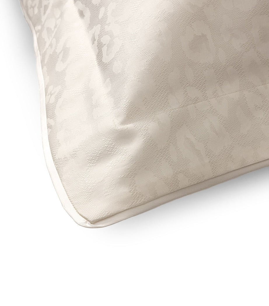 Yves Delorme Leopard Square Oxford Pillowcase (65cm x 65cm)