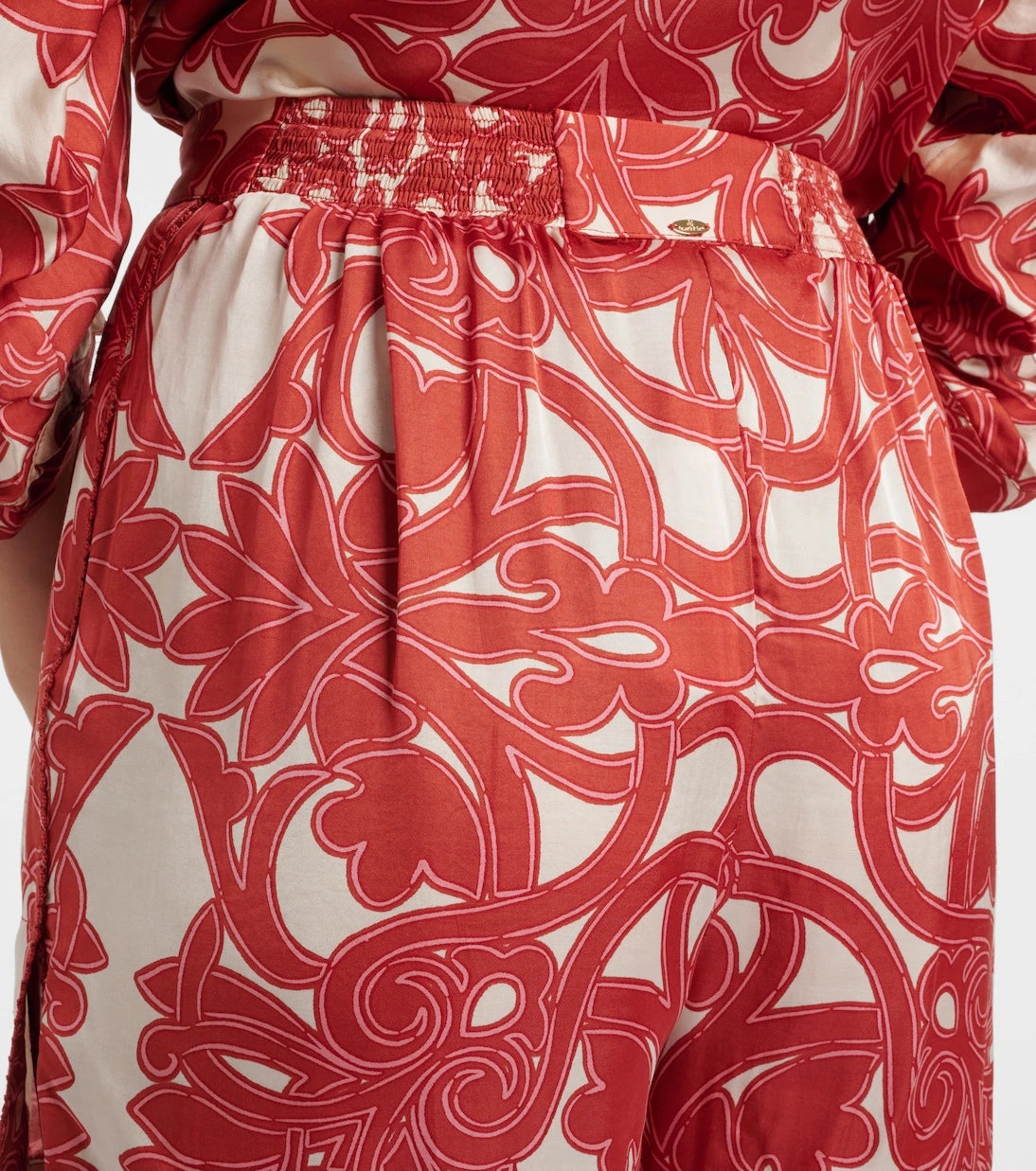 Poupette St Barth - Isabelle printed high-rise shorts